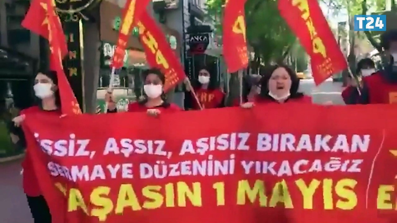 1 Mayıs Emek ve Dayanışma Günü'nde müdahaleler; 200'den fazla gözaltı