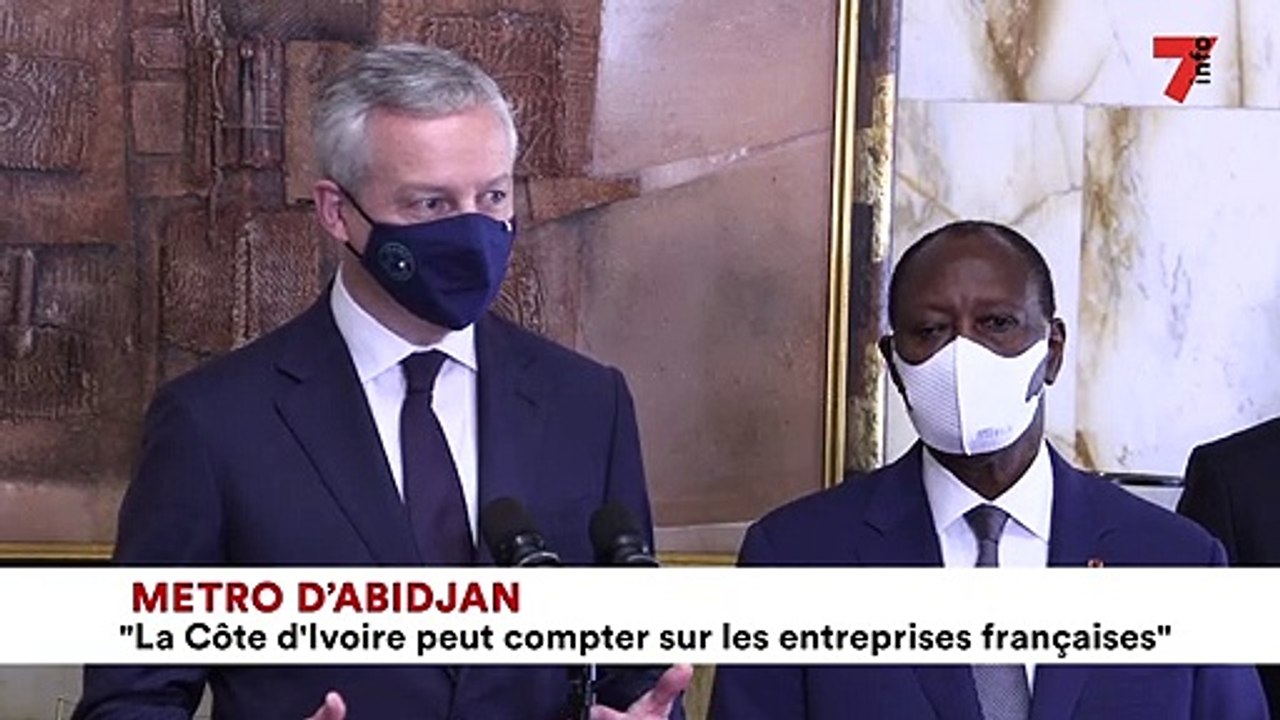 Bruno Le Maire : "La Cote d'Ivoire peut compter sur l'engagement total des entreprises françaises"