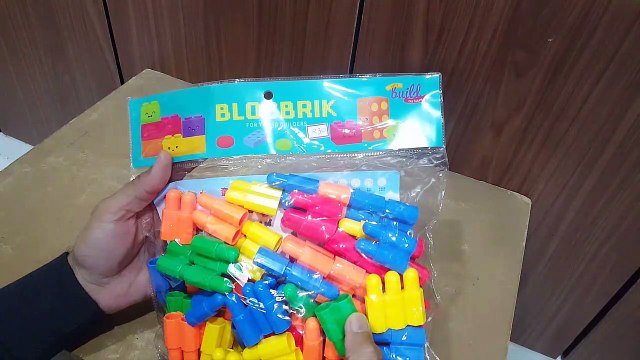 Unboxing and Review of building blocks bag for kids gifts