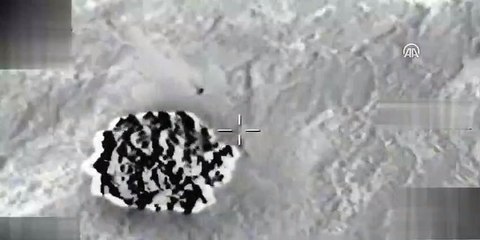 İşte Kuzey Irak'taki teröristlerin etkisiz hale getirildiği operasyon anı