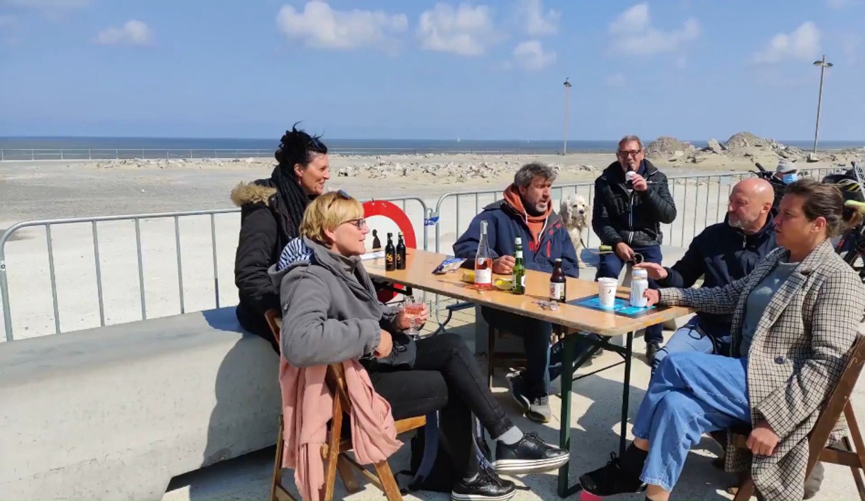 Ouvertures des terrasses à Middelkerke le 1er mai 2021