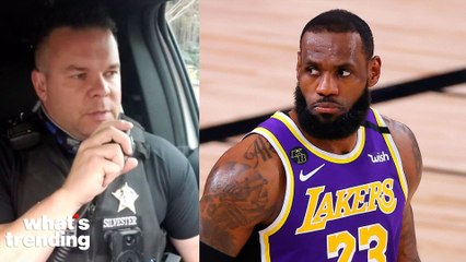 TikTok Cop Mocks Lebron James Over Police Brutality