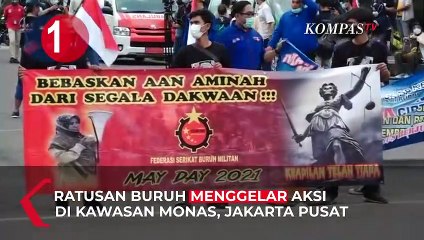 [TOP3NEWS] Demo Hari Buruh, Investasi Bodong 212 Mart, Rekor Covid-19 India