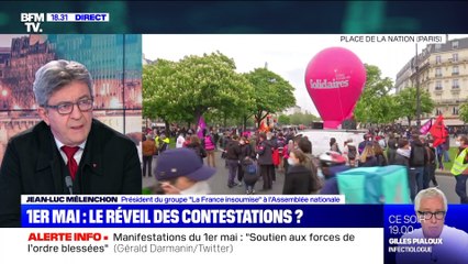 Jean-Luc Mélenchon: "Nous allons avoir une déferlante de chômage et de faillites d'entreprise" - 01/05