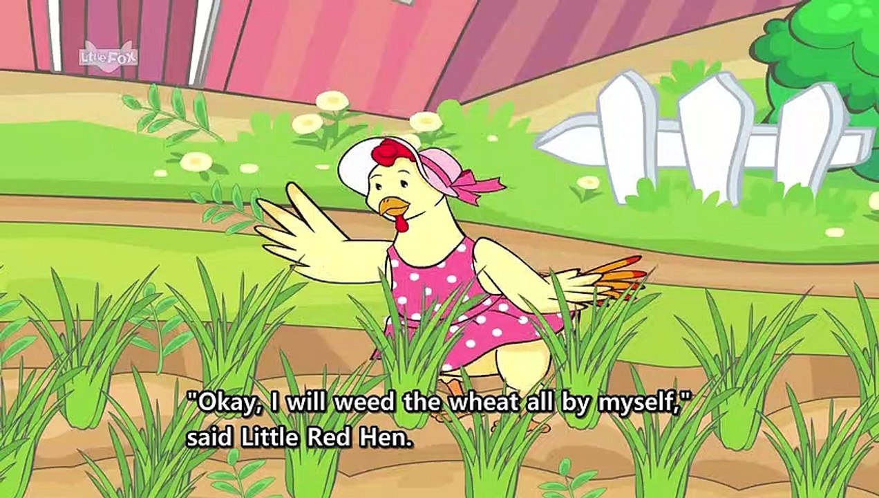 Little Red Hen | Folktales And Fairy Tales | Little Fox | Bedtime Stories