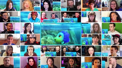 Pixar's LUCA OFFICIAL || TRAILER REACTION MASHUP || Disney