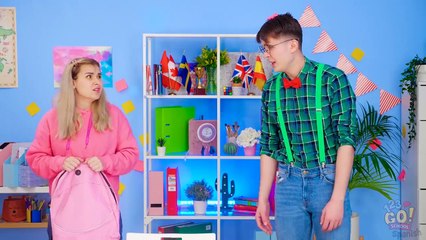 Reto De Baile || ¡Cómo Ser Popular! ¡Práctica De Tiktok! Pasos En Tendencia Por 123 Go! School