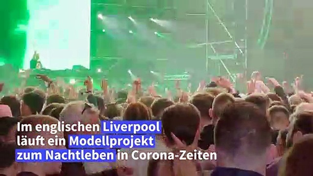 Party wie vor der Pandemie: Tausende tanzen in Liverpool