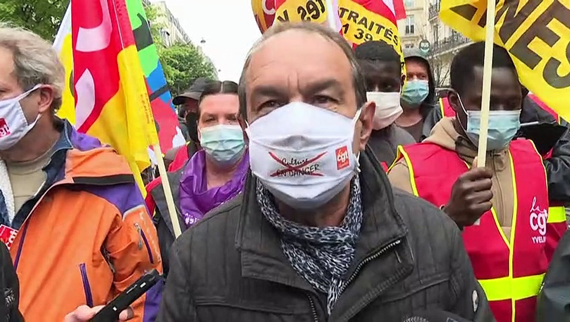 Vuelven a Europa las marchas del Primero de Mayo - Vídeo Dailymotion
