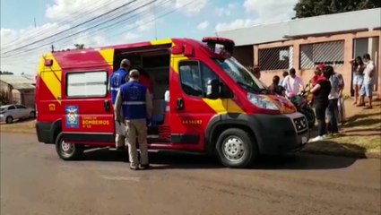 Tải video: Colisão traseira entre duas motos deixa rapaz de 17 anos ferido no Bairro Cataratas