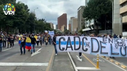 Colombianos se movilizaron en el marco del Día del Trabajador