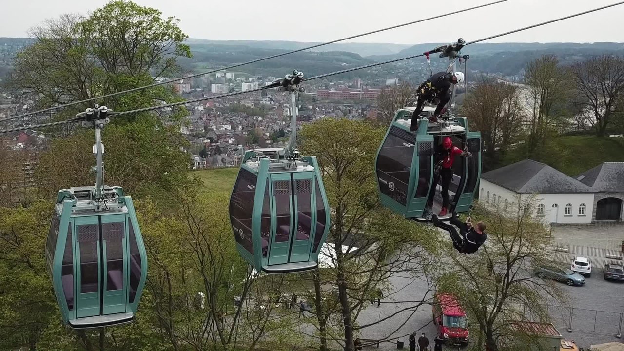 Les Pompiers du GRIMP de la zone NAGE ( Namur )...