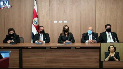 Conferencia de prensa. Nuevo Directorio Asamblea Legislativa 2021 - 2022