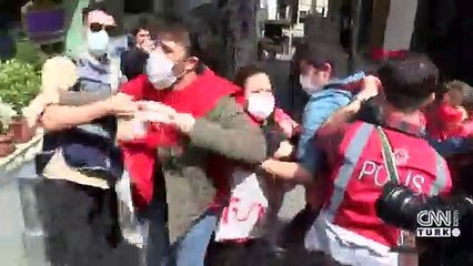 1 Mayıs'ta yine arbede yaşandı