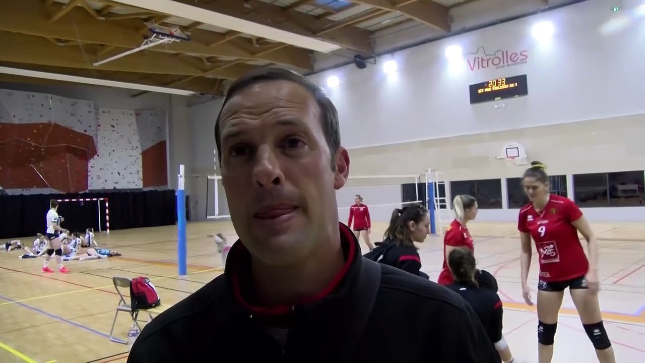 réaction maritima: le coach Olivier Conte après la défaite de Vitrolles contre Calais