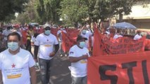 Trabajadores de Honduras exigen al Gobierno vacunación masiva contra covid-19