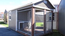 Derksen 8X16 Double Dog Kennel At Big W'S Portable Buildings In Lafayette Louisiana