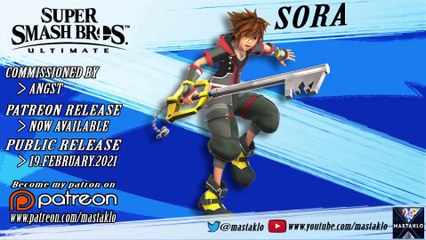 Sora   Super Smash Bros Ultimate Mod