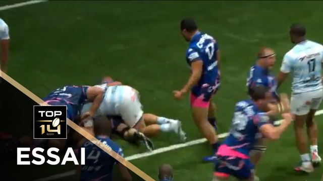 TOP 14 - Essai d'Antoine BURBAN (SFP) - Racing 92 - Paris - J21 - Saison 2020/2021