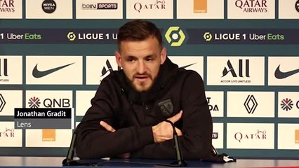 35e j. - Gradit "frustré"du résultat, "satisfait" de son duel avec Neymar et déjà "tourné vers le derby"