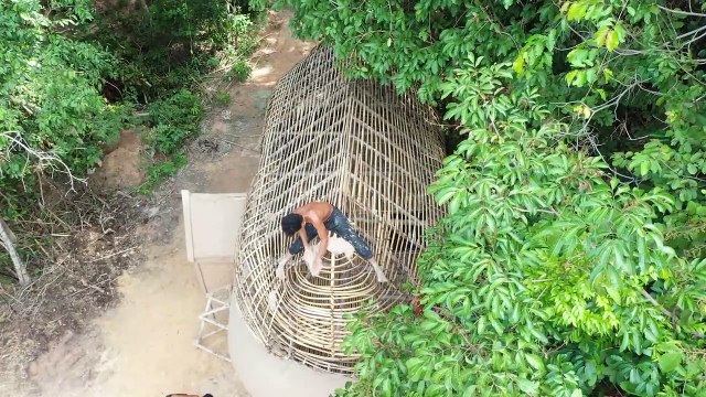Bamboo House : Build My Bamboo House Off The Grid - Off Grid Living | Part 2