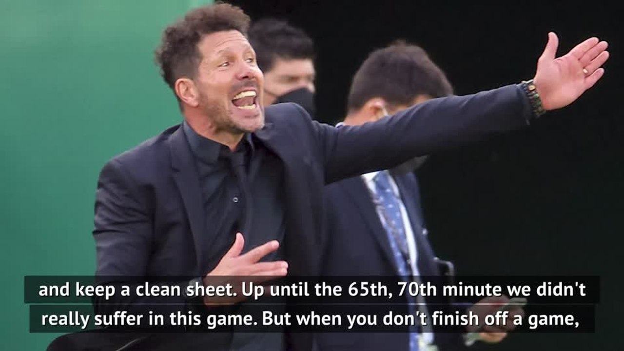 Simeone praises Atletico 'mental strength' as they beat Elche