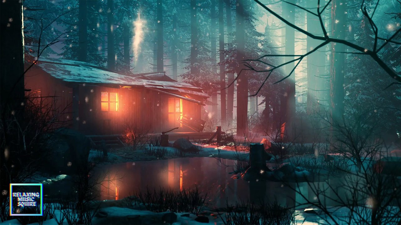 Cabin in the Woods , Forest Ambience, Lo-fi Music, chill lo-fi Music, Humming Nighting gale
