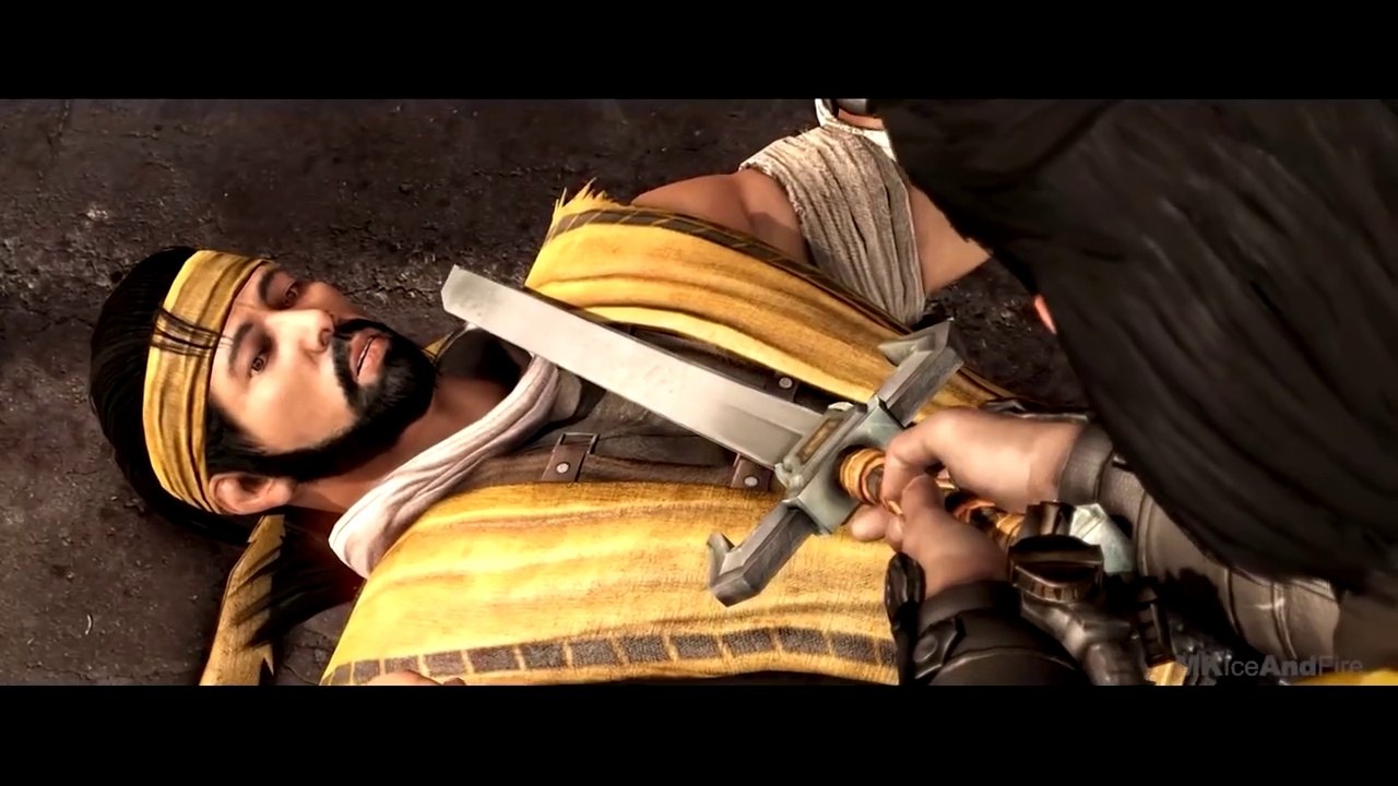 Scorpion Vs His Student Takeda Fight Scene 4K ULTRA HD - MORTAL KOMBAT X