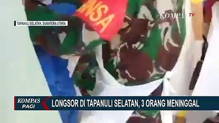 Longsor di Proyek PLTA Batang Toru, Tiga Korban Ditemukan Meninggal Dunia
