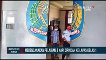 Diduga Merencanakan Pelarian, 8 Napi Dipindahkan ke Lapas Kelas I Palembang