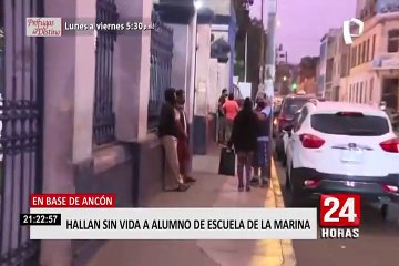 Ancón: hallan sin vida a estudiante de escuela de la Marina
