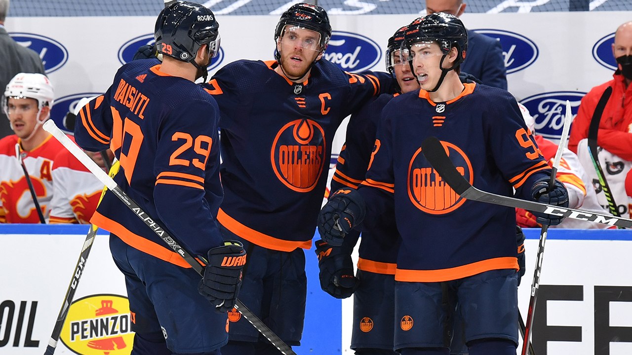 McDavid's PPG for 29th goal of season