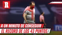 Juan Reynoso: 'Me voy triste por no alcanzar la marca de los 43 puntos'