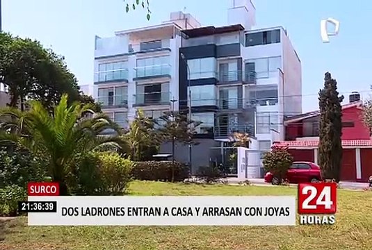 Surco: fingen ser vecinos del condominio y roban joyas valorizadas en 10.000 dólares