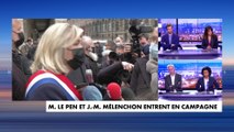 Marine Le Pen et Jean-Luc Mélenchon entrent en campagne