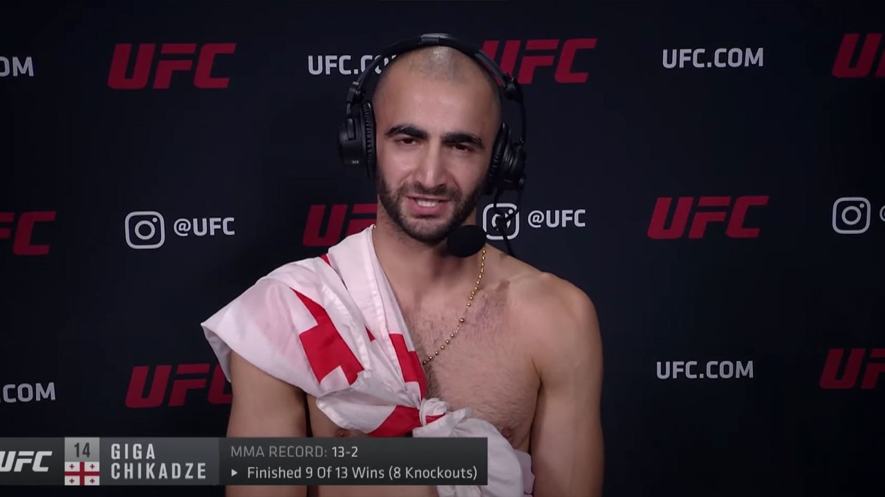 Entrevista de Octógono com Giga Chikadze | UFC Vegas 25