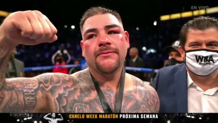 Andy Ruiz ya quiere regresar al gimnasio: FDenVivo
