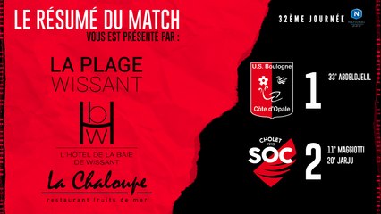 [NATIONAL] J32 Résumé Cholet - USBCO