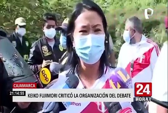 Así fue el primer debate entre Keiko Fujimori y Pedro Castillo de cara a la segunda vuelta