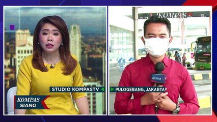 Pantauan Terkini Pemudik di Terminal Pulo Gebang