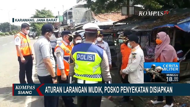 Mulai 6 Mei, Penyekatan Pemudik di Jalur Arteri Karawang-Bekasi akan Dilakukan Selama 24 Jam
