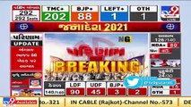 West Bengal election result LIVE_ TMC leads in 202; BJP in 88 _ TV9News