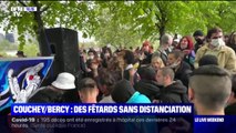 Dans le parc de Bercy à Paris et à Couchey près de Dijon, des fêtes sauvages sans distanciation sociale