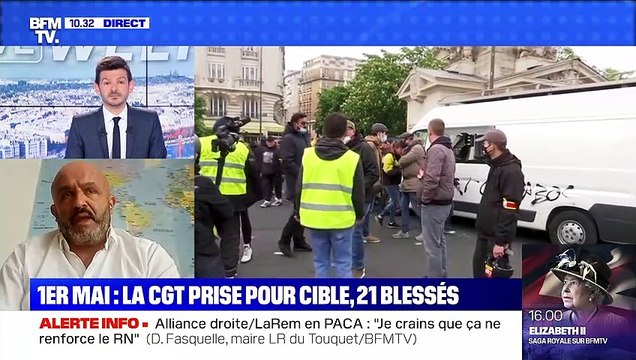 1er mai : la CGt prise pour cible, 21 blessés - 02/05