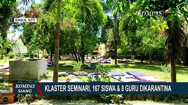 Klaster Seminari, 167 Siswa dan 8 Guru Terkonfirmasi Positif Covid-19