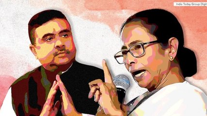 Mamata Banerjee overtakes Suvendu Adhikari in Nandigram