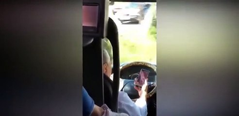 Otobüs şoförü 'Yok artık' dedirtti