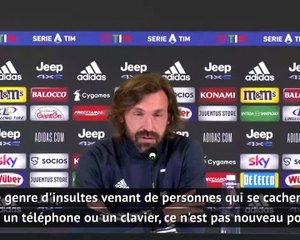 Juventus - Pirlo réagit aux insultes dont a été victime son fils