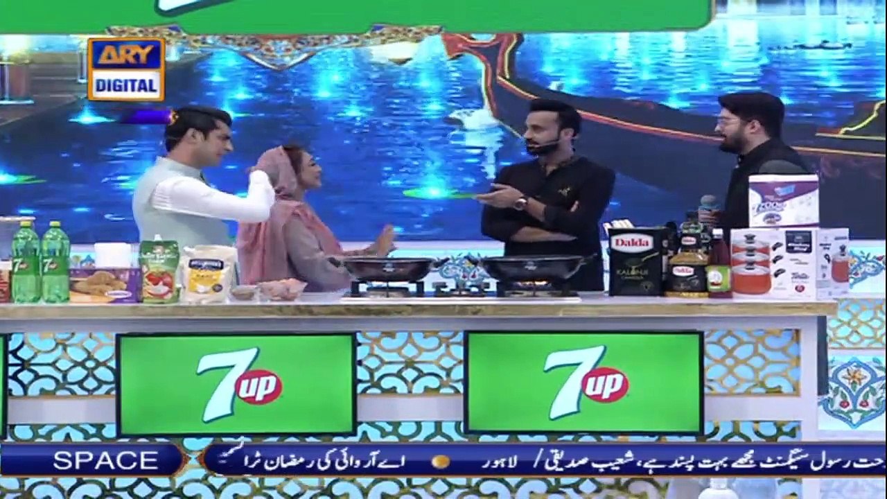 Shan-e-Iftar - Shan E Dastarkhwan [Green Karahi] - 2nd May 2021 - Chef Farah