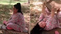 Bharti Singh के झूला झूलते हुए बिगड़ा Balance, FUNNY VIDEO VIRAL | Boldsky